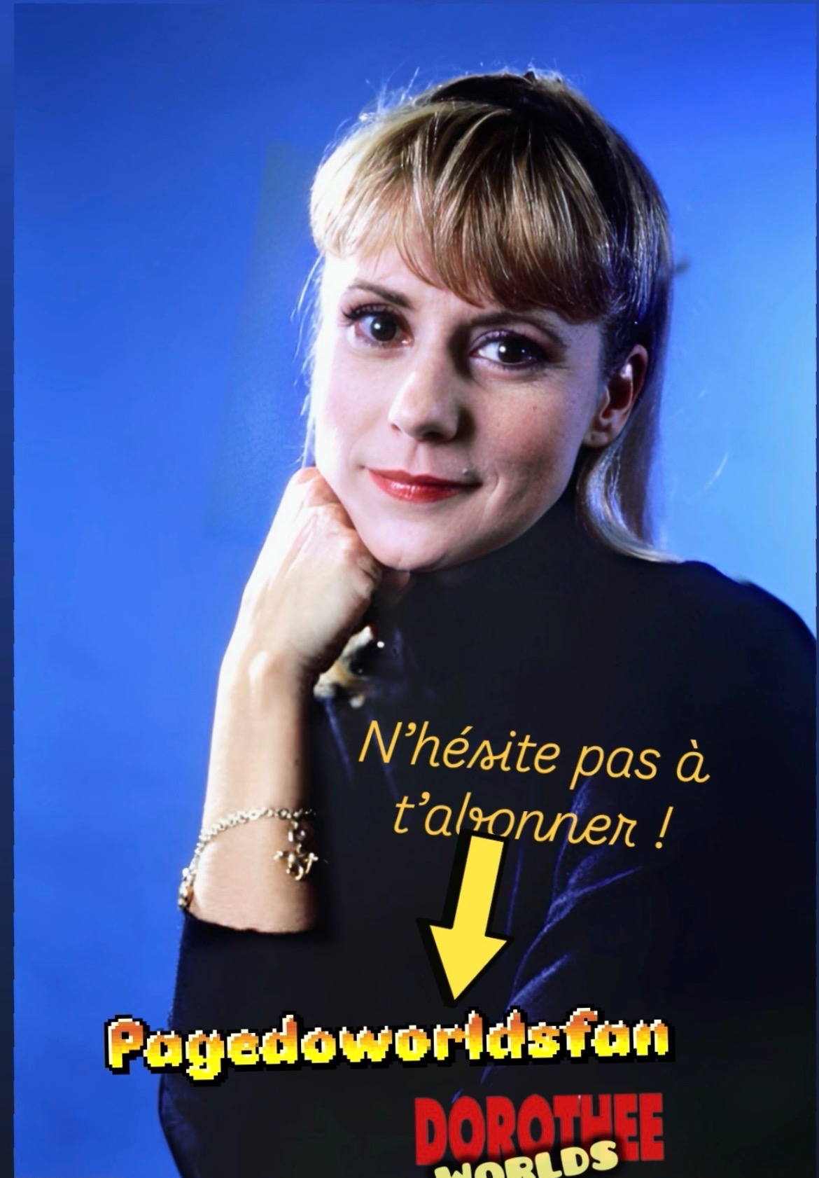 Dorothée en session photo année 1990